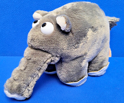 OTTIFANT ELEFANT STOFFTIER 25 CM ELEPHANT KUSCHELTIER OTTO HEUNEC GRAU