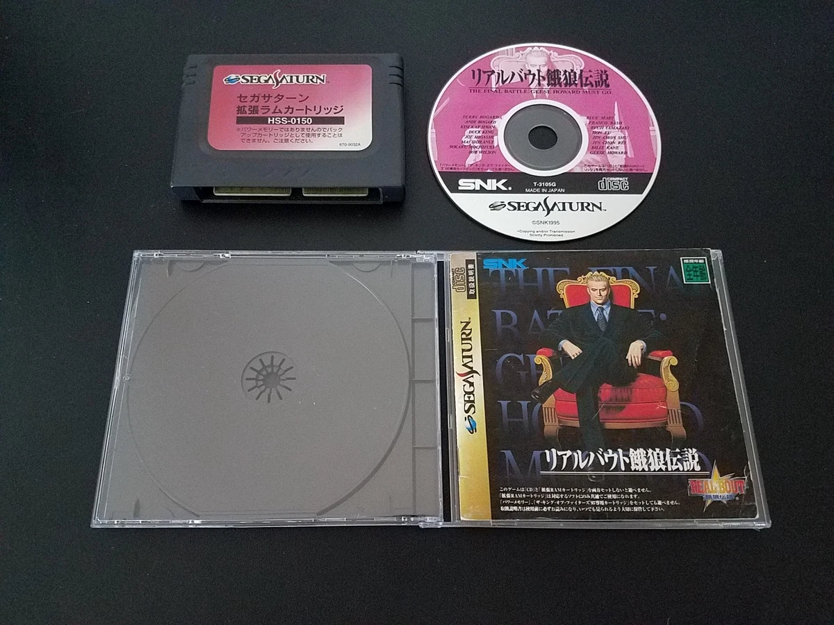 Fatal Fury Lot 2 Set Sega Saturn SS Real Bout Special