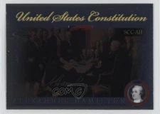 2006 Topps Chrome Signers of the United States Constitution Alexander Hamilton