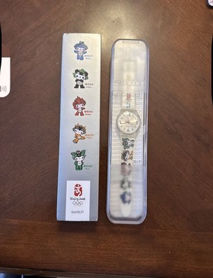 BRAND NEW SWATCH Beijing Olympic Games 2008 Mascots Commemorative Watch