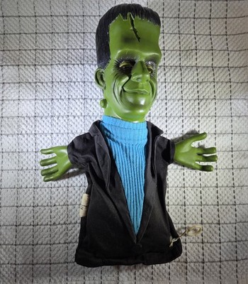1964 Mattel Herman Munster Talking Hand Puppet - All Original