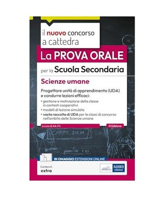 La prova orale per la scuola secondaria. Scienze umane. Progettare unità di app
