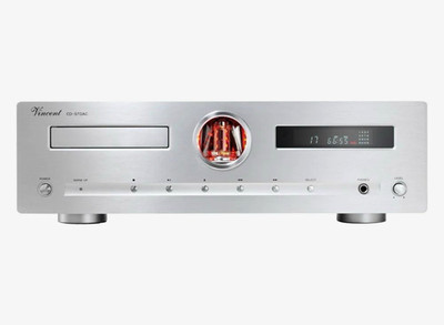 Vincent CD-S7 DAC silber   Röhren-CD-Player - neuwertig   OVP   Kauf 01/2025