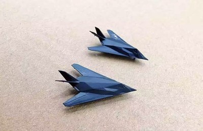 1:400 Lockheed F-117 Nighthawk Fighter Jet Resin Diecast Model Single Unit