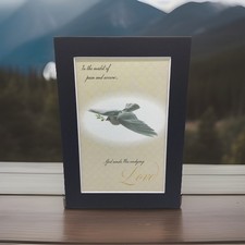 New Handmade 5x7 Matted 4x6 Religious Trust Him Inspirational Free Ship 299