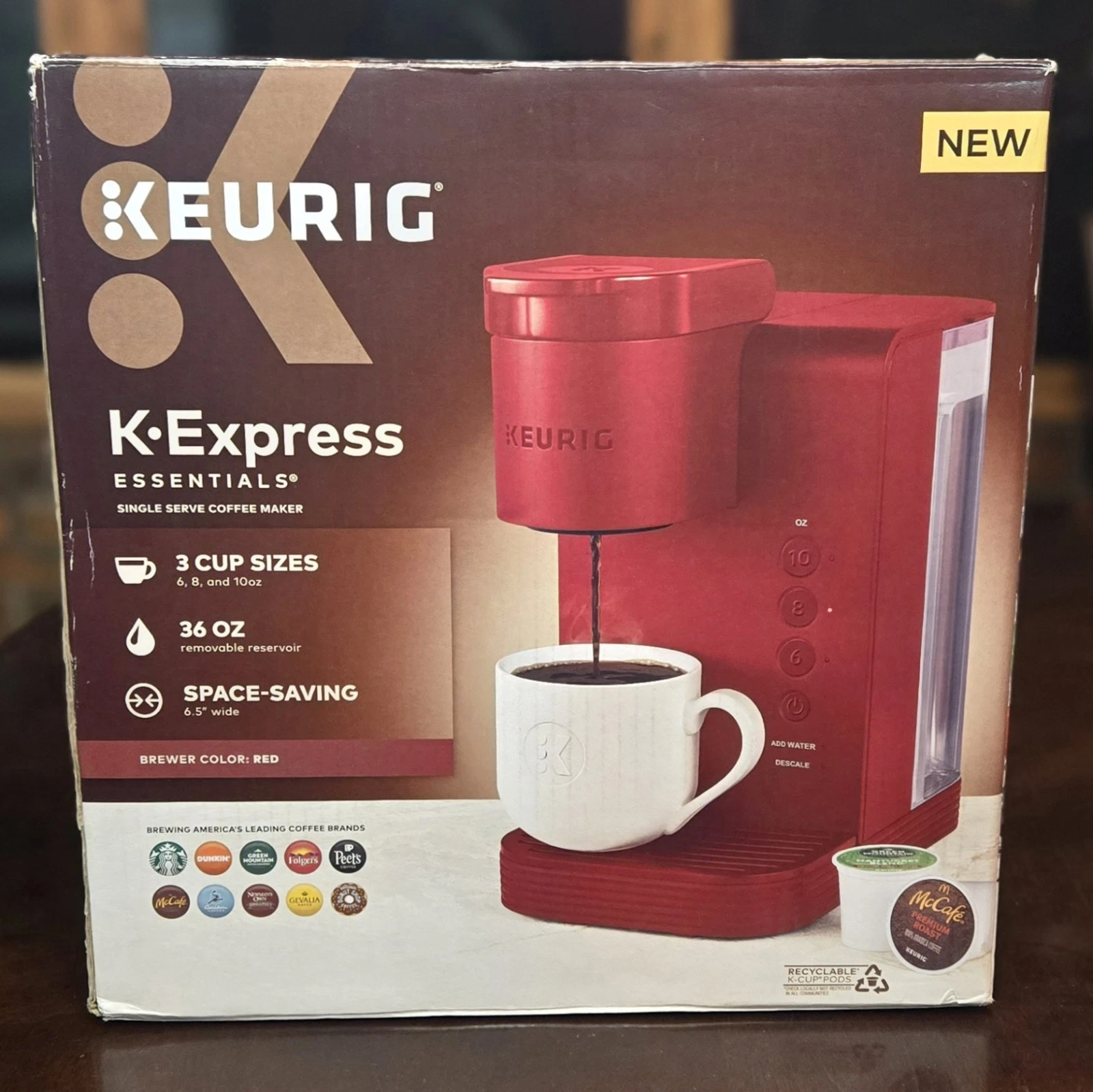 Keurig K-Express Pod Coffee Machine - Black New In Box