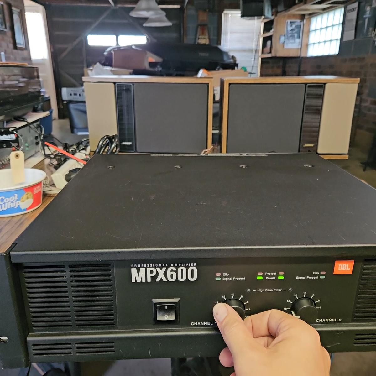 USA MADE** JBL MPX600 Power Amplifier, 2 Channel Professional
