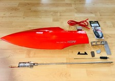 NEU Hopf Hayabussa Mono 1 Rennboot Set Elektro RC Modellbau Boot