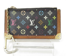 LOUIS VUITTON Monogram Multicolor Coin Purse Key Pochette Cles Wallet S 53599