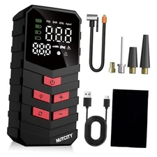 Tire Inflator 150 PSI Portable Air Compressor, 2X Faster Inflation & Auto 