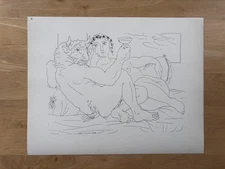 Original Pablo Picasso Lithograph from 1956 First Edition Suite Vollard - 83/100
