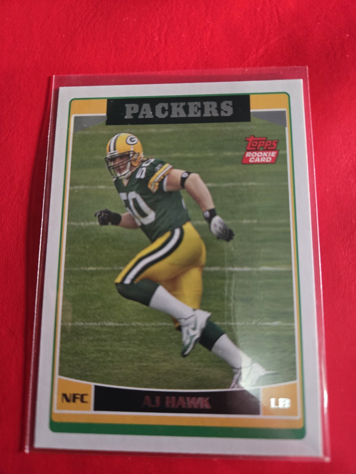 PACKERS A.J. HAWK 2006 TOPPS #360 ROOKIE CARD RC