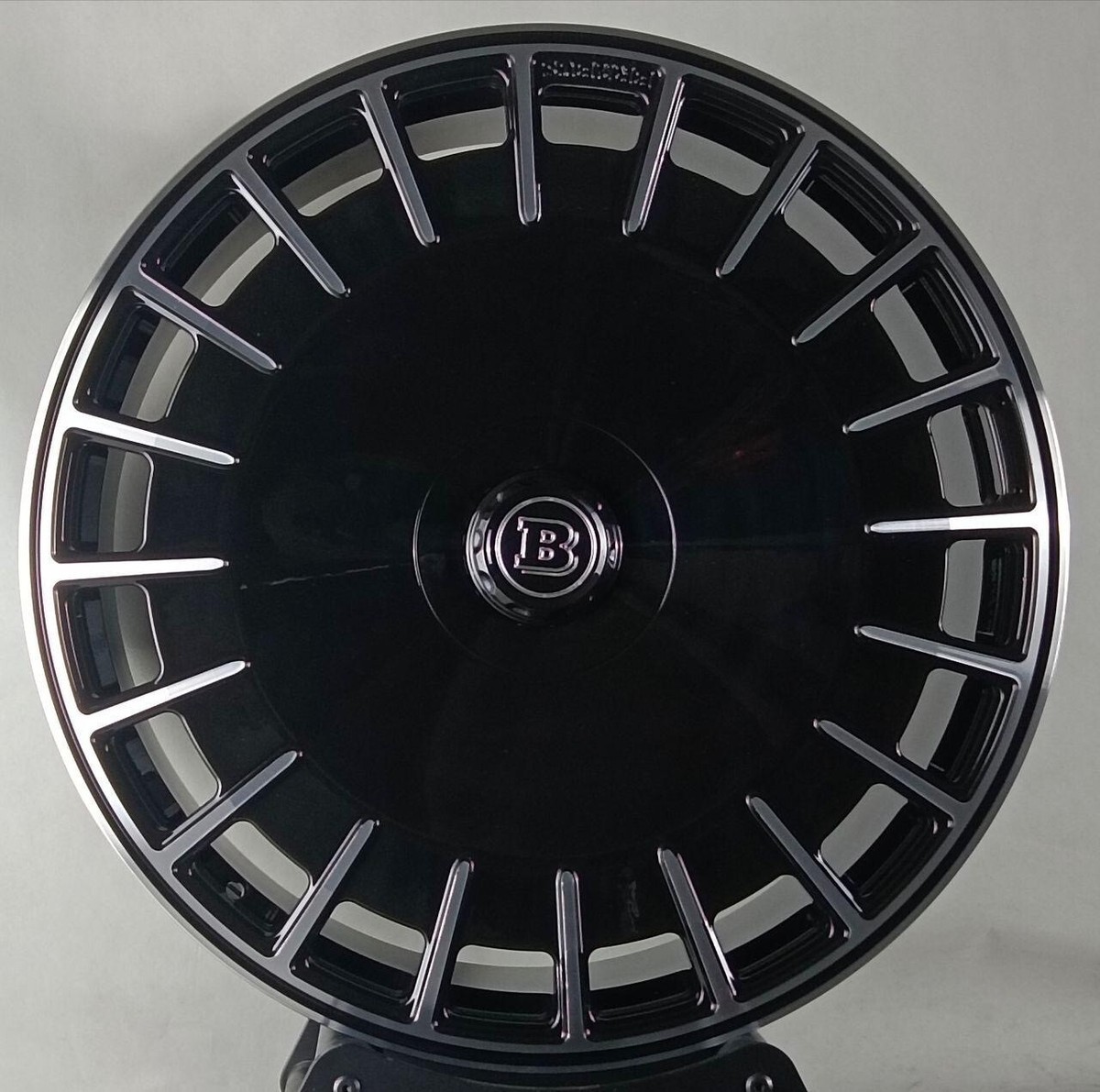 22" MONOBLOCK RIMS FIT MERCEDES G WAGON G65 G63 G550 G500 G400 BRABUS WHEELS
