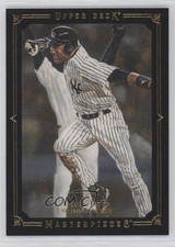 2008 Upper Deck Masterpieces Black Paper Framed Derek Jeter #109 HOF 1dm4