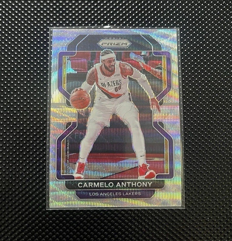 2021-2022 Carmelo Anthony Panini Prizm #11 Pulsar