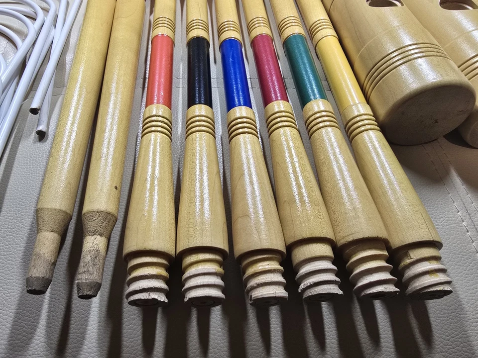 Juego de croquet de madera Forster vintage para 6 jugadores Foto 3 de 4
