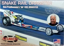 Don Prudhomsnake AA front engine rail dragster 1/24 Atlantis model