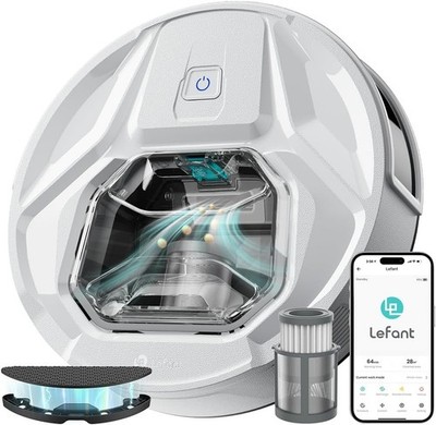 Lefant M320 Vacuum Staubsaugerroboter| 800mL | Weiß
