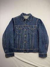 Vintage Levis Big E Jacket Type 3 70s USA Medium Dark Wash