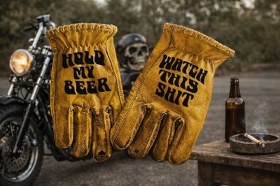 SVAROG MOTORCYCLE BIKER SHANKS GLOVES Harley Davidson, Chopper, bobber riders