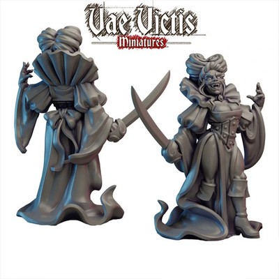 Vampir Gräfin | z.B. für Broheim, Frostgrave, Forbidden Psalm, DnD