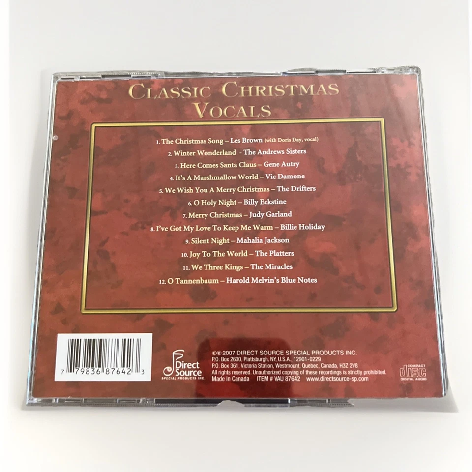 Classic Christmas Vocals By Various Artists Gene Autry Judy Garland Vic Damone - Image 2 of 4