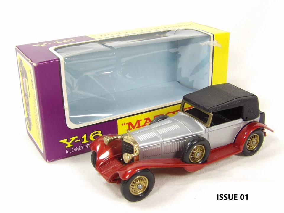 KA04D - Models of Yesteryear - Y16 Mercedes issues 1-2-3-4 - Bild 2 von 4