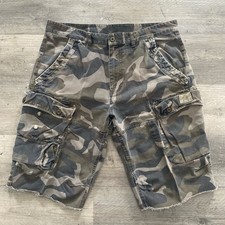 ARMANI EXCHANGE PANTALONCINI CARGO MIMETICI UOMO TAGLIA 36