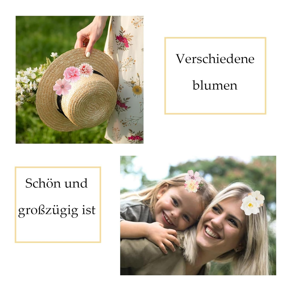 8 Stück Rutschfeste Mini-Haarklammern – 2,5 Cm, Extra Starker Halt, Pastellfarben