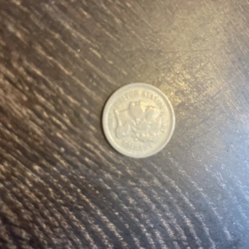 1876-P Three Cent Nickel — photo from another recent sale