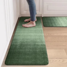Anti Fatigue Mats for Kitchen Floor,Farmhouse Rugs Sets of 2,Cushioned Kitche...