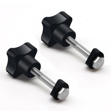 Rollator Walker Replacement Knob 2 PCS Replacement Arm Adjustment Knobs for R...