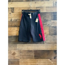 Polo by Ralph Lauren Fleece Black and Red Sweatshorts, boys 7