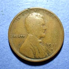 1915-S Lincoln cent  VG