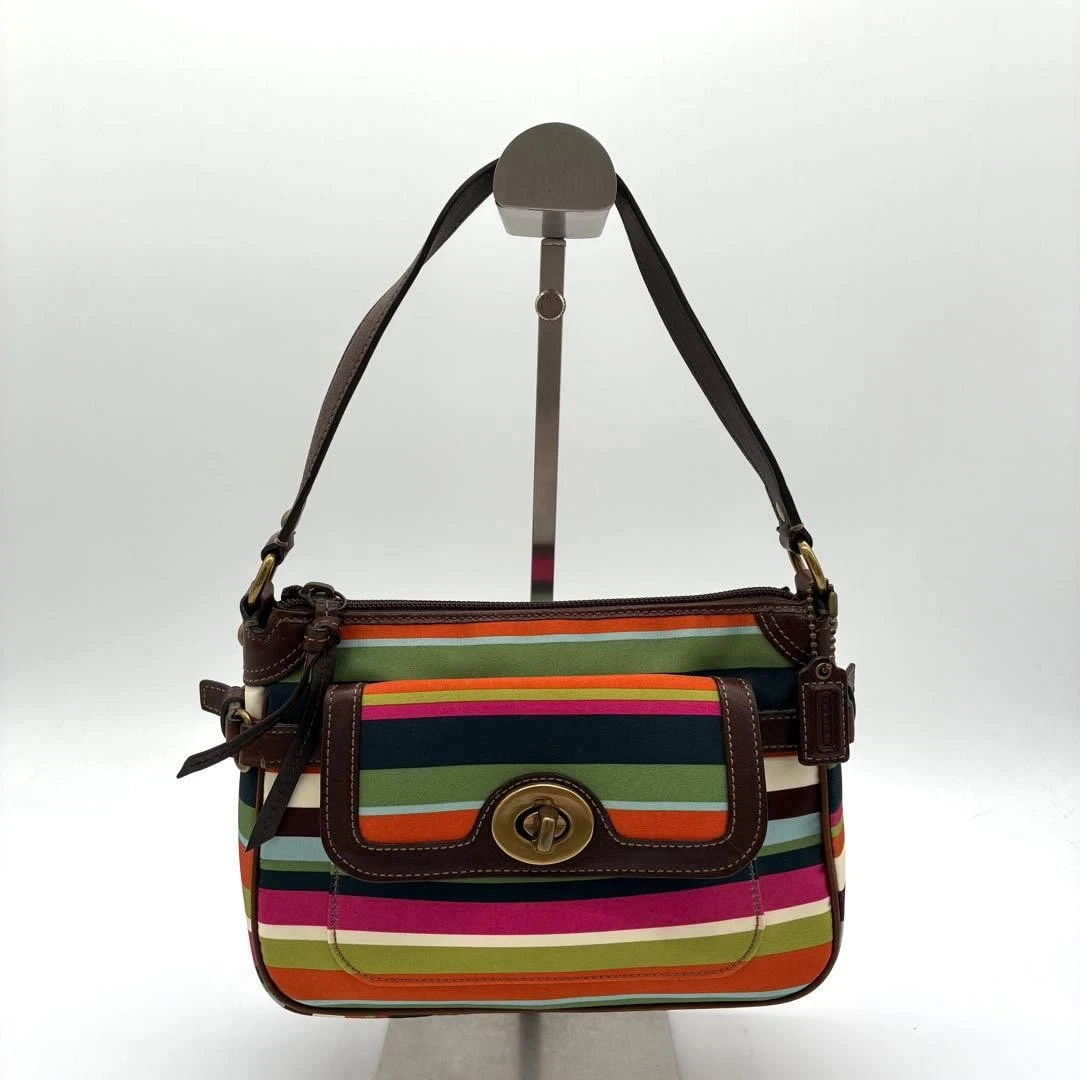 Coach Legacy Turn Lock Striped Bags & Handbags for Women for sale