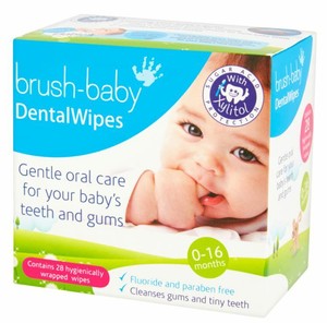 brush baby dental wipes