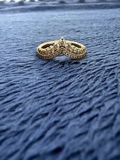 Anello Pandora ALE 56 in pensione tono oro rosa zirconi, misura 7,75 corona principessa