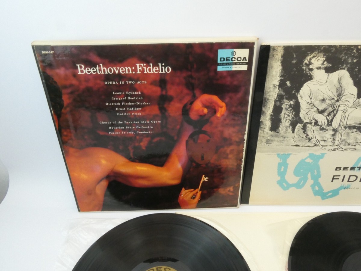 Beethoven Fidelio Opera in Two Acts Decca Gold Label Series DXH