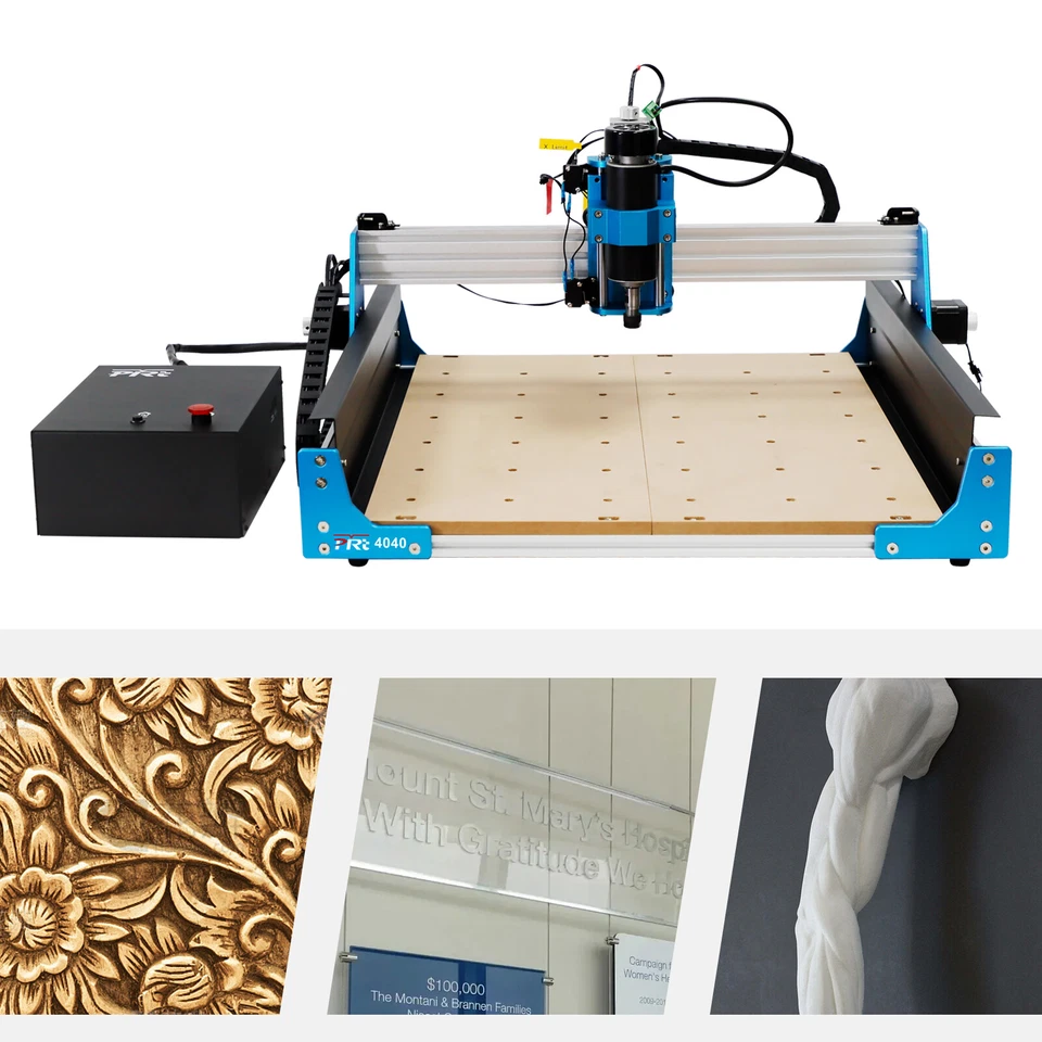 USB 3 Axis CNC 4040 Router Engraving Machine Engraver Milling Machine GRBL 500W - Image 3 of 4