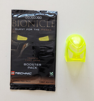 LEGO Bionicle Trans-Neon Green Kanohi Mask Miru