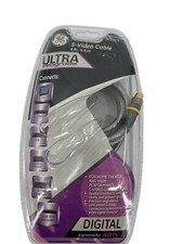 GE S-Video Cable 6 ft Ultra Prograde Digital Engineered for HDTV TV DVD VCR More