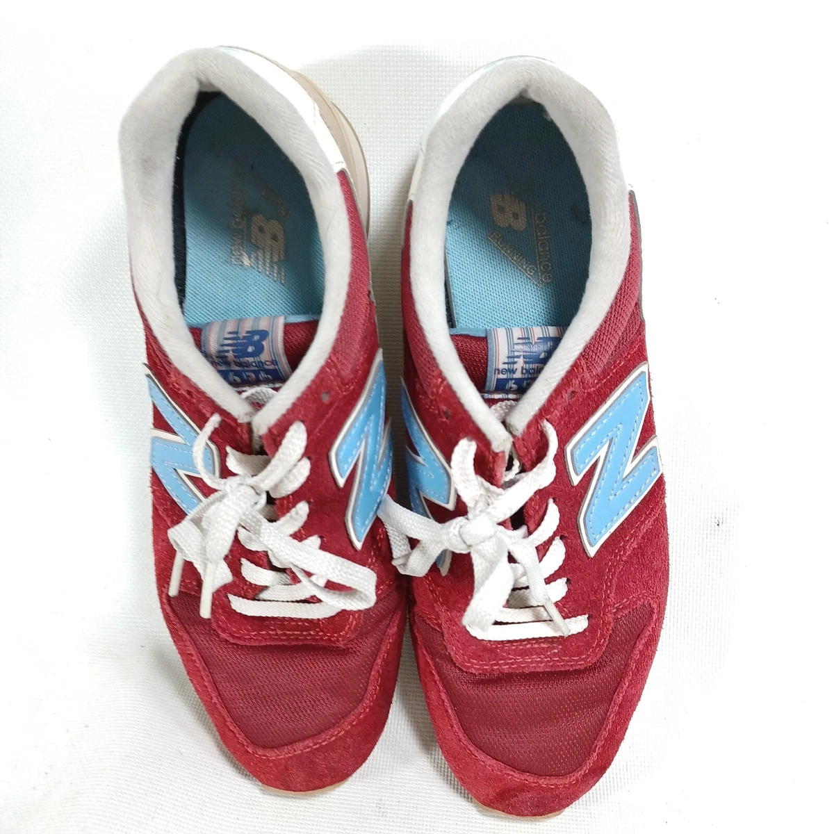 New balance wr996 red beige top