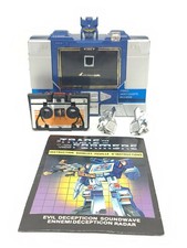 VTG Transformer G1 Soundwave Decepticon Takara Hasbro 1984 Original W/Buzzs