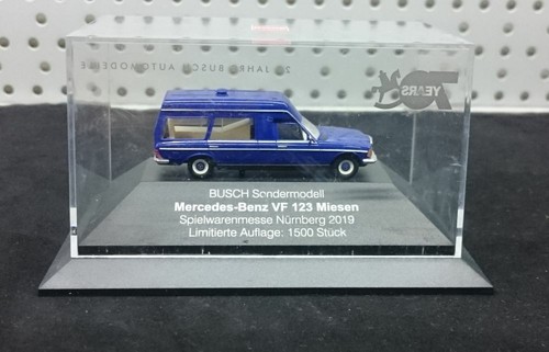 Busch H0 Sondermodell MB VF 123 Miesen Spielwarenmesse 2019  NEU & OVP - Picture 1 of 4