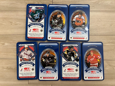 1997-98 Donruss Preferred Joe Thornton Box Topper Tin Lid /499 - eBay