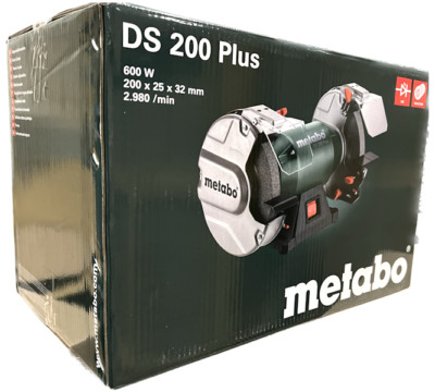 Metabo DS 200 Plus Doppelschleifmaschine 600W 604200000