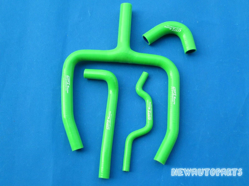 Mangueira de radiador de silicone AZUL para 2009-2011 2010 KAWASAKI KXF250 KX 250 F KXF 250 - Imagem 2 de 4