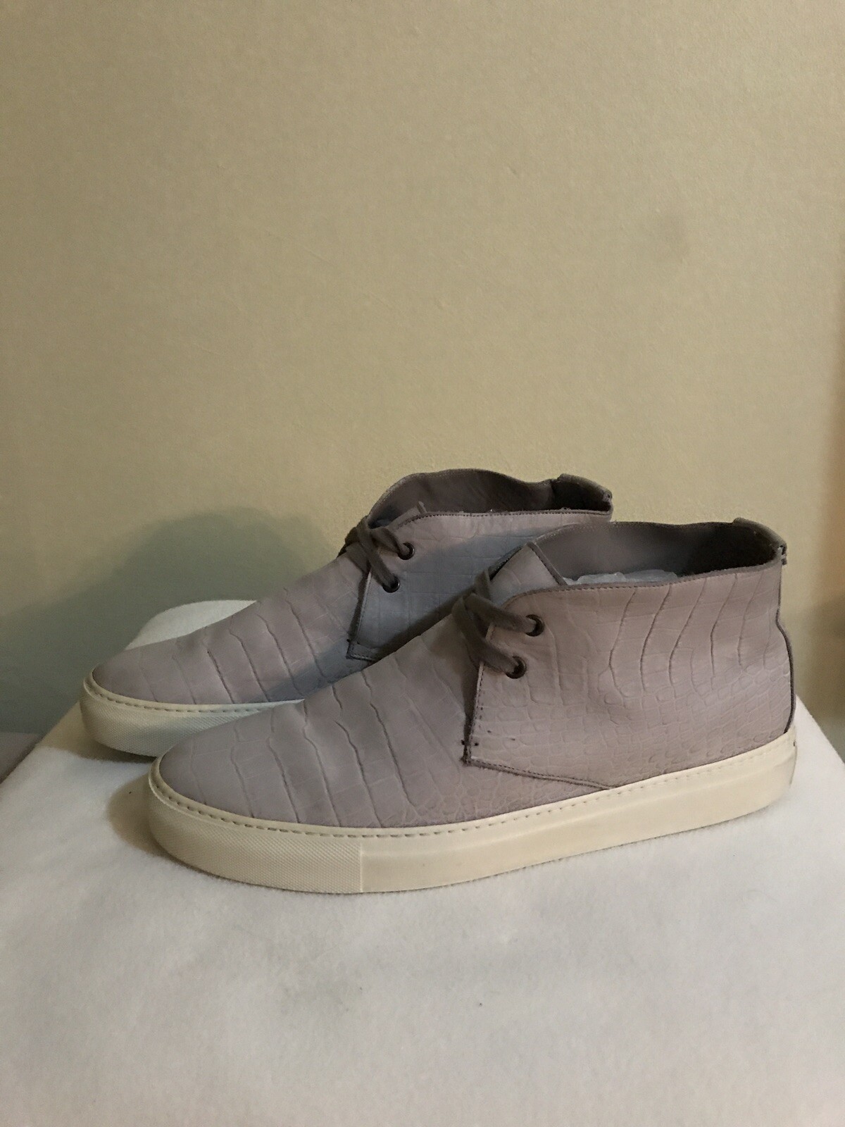 Sneakers alte Yves Saint Laurent autentiche da uomo taglia 12