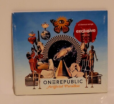 Onerepublic Artificial Paradise Target Exclusive CD 3 Bonus Songs Mirage Sealed