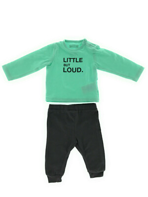  Baby Bio Baumwolle Langarm Body Strampler Pyjama  62 - 68  74 - 80 Loud